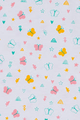 Butterfly Girl's Print T-Shirt